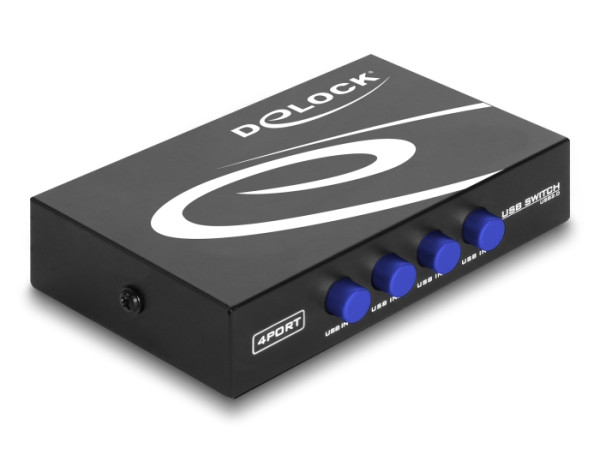 Delock Switch USB 2.0 4 port manual - USB-Umschalter für die gemeinsame Nutzung von Peripheriegeräten (87634)