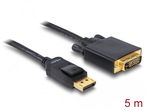 DeLOCK Displayport > DVI 24+1 m/m 5m DVI-D (82593)