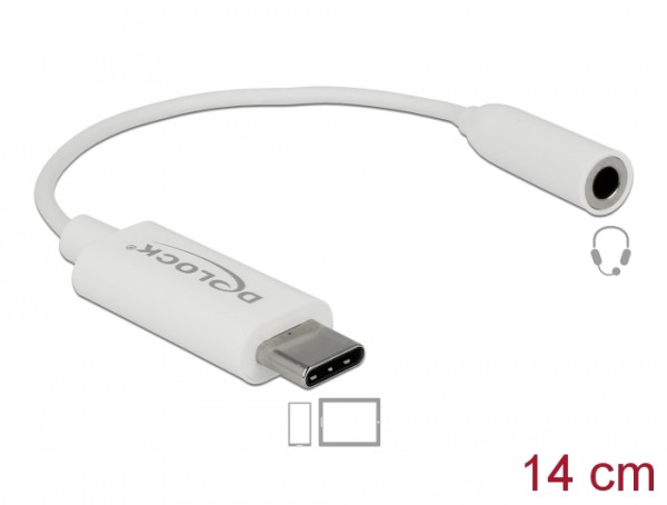 DELOCK Audio Adapter USB Type-C 14cm (65925)