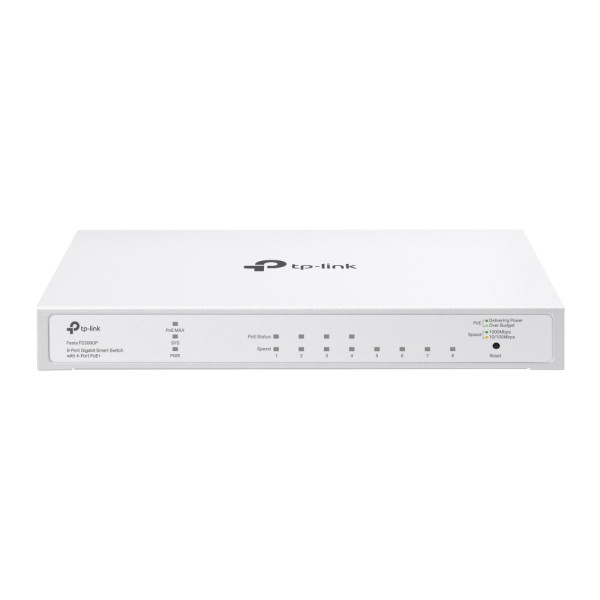 TP-Link FESTA FS308GP Netzwerk-Switch Managed Gigabit Ethernet 10/100/1000 Power over Ethernet PoE Weiß (FESTA FS308GP)