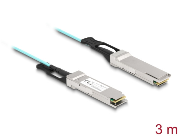 DeLOCK Aktives Optisches Kabel QSFP+ 3 m (84042)