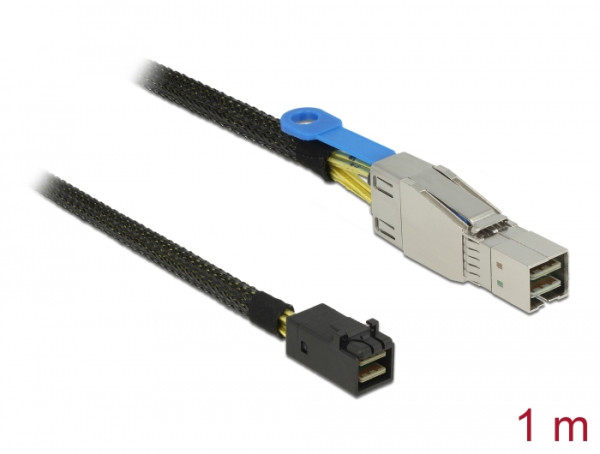 DeLOCK 83618 Serial Attached SCSI SAS-Kabel 1 m 12 Gbit/s (83618)