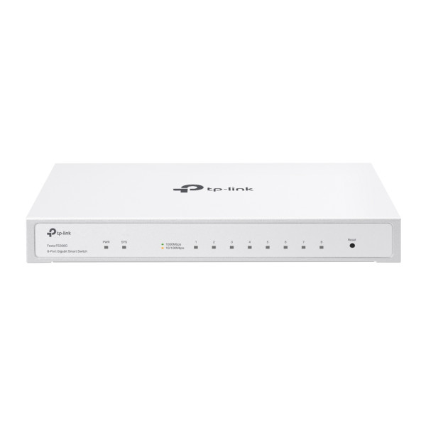 TP-Link Festa FS308G Managed L2/L2+ Gigabit Ethernet 10/100/1000 Power over Ethernet PoE Weiß (FESTA FS308G)